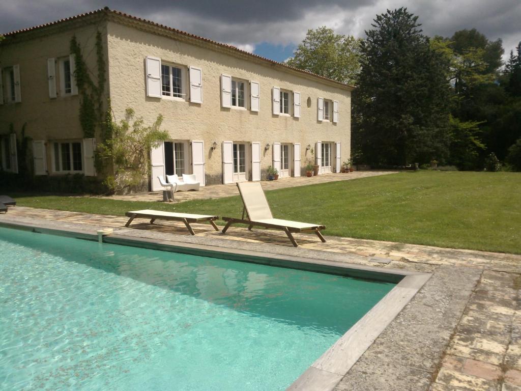 Bed and Breakfast Domaine De Saint Clement Prades-le-Lez Exterior foto